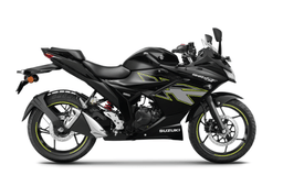 Suzuki Gixxer Sf Glass Sparkle Black color