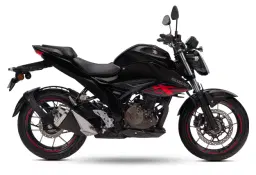 Suzuki Gixxer 250 Glass Sparkle Black color