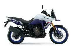 Suzuki V Strom 800de Pearl Tech White color