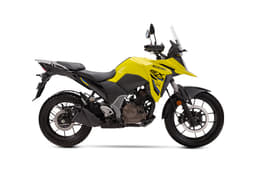 Suzuki V-Strom SX Champion Yellow No.2 + Glass Sparkle Black color Suzuki V-Strom SX Champion Yellow No.2 + Glass Sparkle Black color