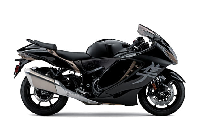 Suzuki Hayabusa Glass Sparkle Black color Suzuki Hayabusa Glass Sparkle Black color