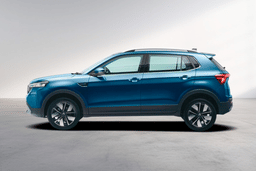 Skoda Kushaq Lava Blue color Skoda Kushaq Lava Blue color