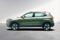 Skoda Kushaq Shimla Green color