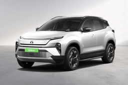 Tata Harrier Ev Pristine White color Tata Harrier Ev Pristine White color