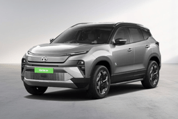 Tata Harrier Ev Pure Grey color