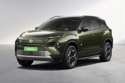 Tata Harrier Ev Seaweed Green color