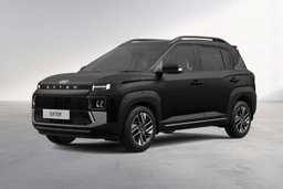 Hyundai Exter Titanium Black Matte color Hyundai Exter Titanium Black Matte color