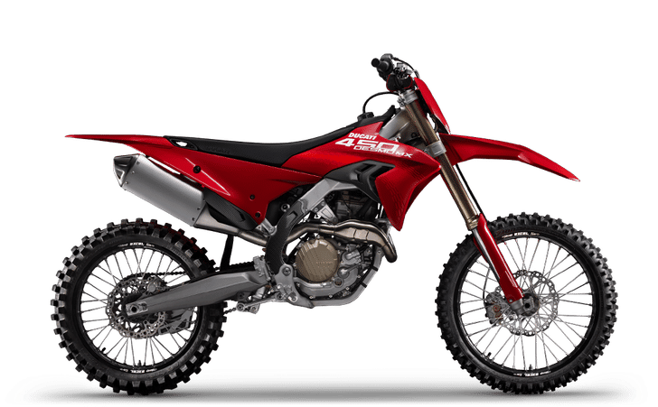 Ducati Desmo450 Mx Ducati Red Color Image Image - 0