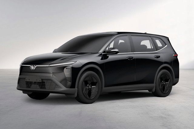 Vinfast Mpv7 Jet Black Color Image