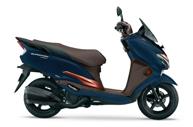 Met. Mat Stellar Blue / Met. Mat Luxe Copper color