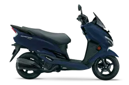Suzuki Burgman Street 125 Met. Mat Stellar Blue color