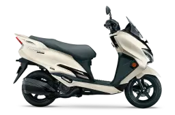 Suzuki Burgman Street 125 Prl. Grace White color