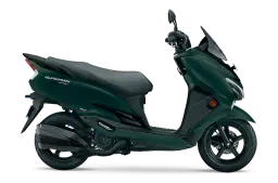 Suzuki Burgman Street 125 Prl. Mat Shadow Green color