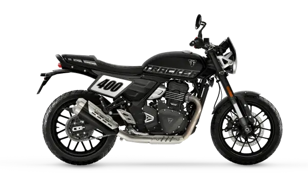 Triumph Tracker 400 Phantom Black color