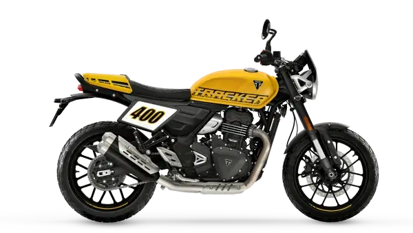 Triumph Tracker 400 Racing Yellow color