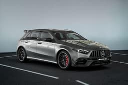 Mercedes Benz A Class Hatchback Mountain Grey color Mercedes Benz A Class Hatchback Mountain Grey color
