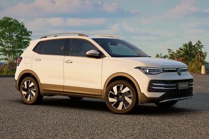 Volkswagen Taigun Avacado Pearl color Image – Taigun Photos in India ...