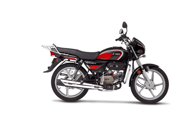 Hero MotoCorp Splendor+ Sports Red Black color Image – Splendor+ Photos ...