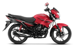 Hero Motocorp Glamour Candy Blazing Red color