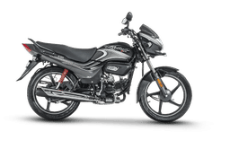 Hero Motocorp Passion Plus Black Heavy Grey color