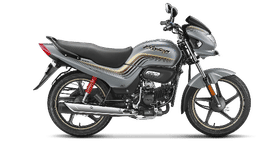 Hero Motocorp Passion Plus Industrial Dark Grey color