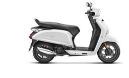 Hero MotoCorp Destini 110 Eternal White color