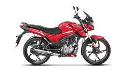Hero Motocorp Glamour X Candy Blazing Red color
