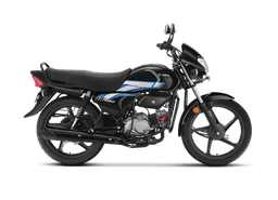 Hero MotoCorp HF 100 Blue Black color