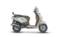 Hero Motocorp Pleasureplus Matte Vernier Grey color