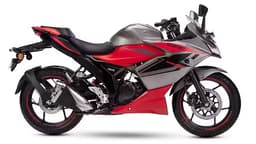 Suzuki Gixxer Sf Met. Oort Gray + Pearl Mira Red color