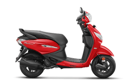 Hero Motocorp Pleasureplus Sport Red color