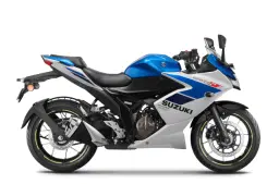 Suzuki Gixxer Sf 250 Met. Triton Blue/ Pearl Glacier White color Suzuki Gixxer Sf 250 Met. Triton Blue/ Pearl Glacier White color