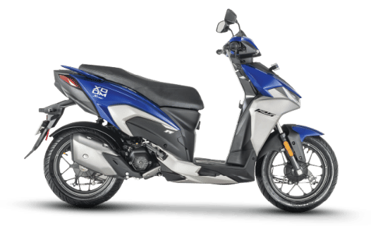 Vibrant Blue Metalic color