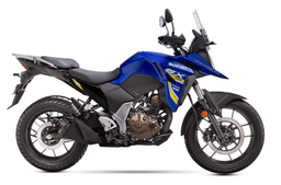 Suzuki V-Strom SX Pearl Fresh Blue + Glass Sparkle Black color Suzuki V-Strom SX Pearl Fresh Blue + Glass Sparkle Black color