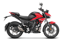 Hero Motocorp Xtreme 125r Black Pearl Red color