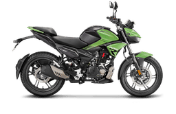 Hero Motocorp Xtreme 125r Black Leaf Green color
