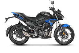 Hero Motocorp Xtreme 125r Black Cocktail Blue color