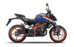 Ktm 390 Duke R Atlantic Blue color