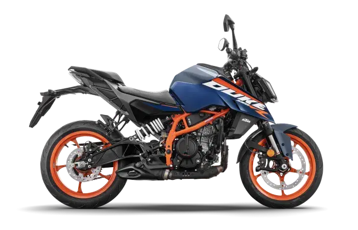 Ktm 390 Duke R Atlantic Blue color