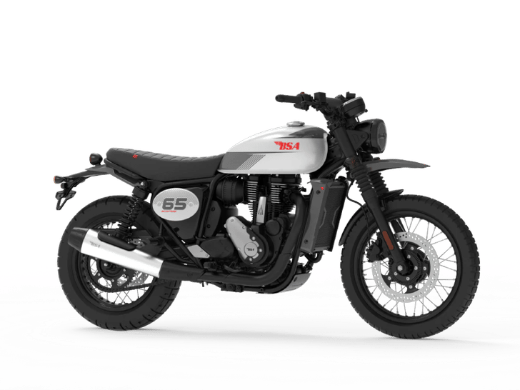 Bsa Scrambler 650 Thunder Grey color