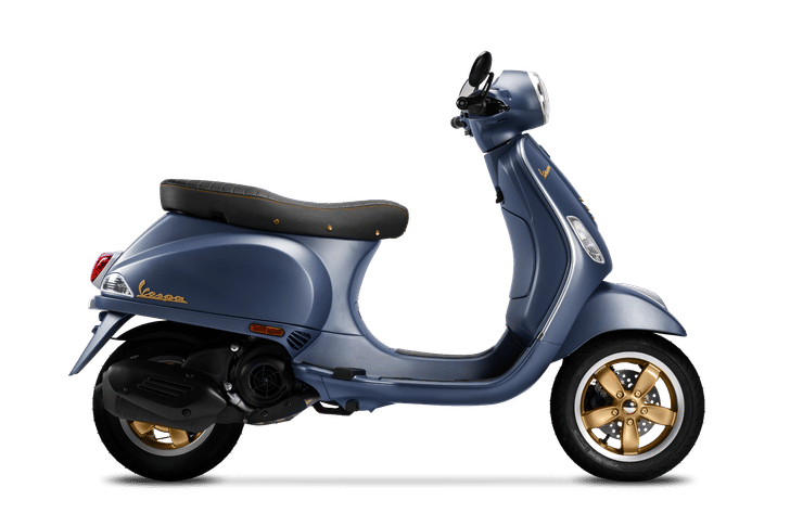 Vespa Officina 8 Blu Officina 8 Color Image Image - 0