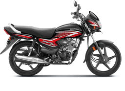 Honda Bikes Shine 100 Red with Black color Honda Bikes Shine 100 Red with Black color