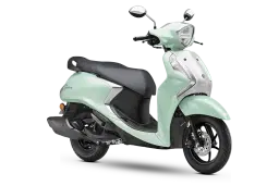 Yamaha Fascino 125 Metallic Light Green color Yamaha Fascino 125 Metallic Light Green color