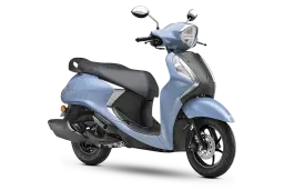 Yamaha Fascino 125 Cool Blue Metallic color Yamaha Fascino 125 Cool Blue Metallic color
