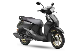Yamaha Fascino 125 Matte Black - SPL color Yamaha Fascino 125 Matte Black - SPL color