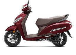 Honda Activa 125 Rebel Red Metallic color