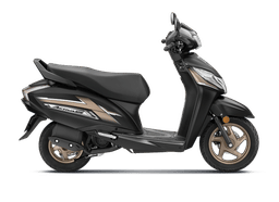 Honda Activa 125 Matte Steel Black Metallic color