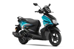 Yamaha Ray Zr 125 Cyan Blue color Yamaha Ray Zr 125 Cyan Blue color