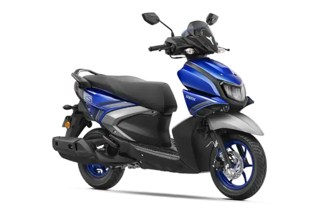 Yamaha Ray Zr 125 Racing Blue Color Image