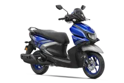 Yamaha Ray Zr 125 Racing Blue color Yamaha Ray Zr 125 Racing Blue color